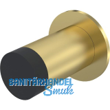 KWS Wandt�rpuffer 2075, � 30 mm, L�nge 80 mm, Aluminium messingf�rbig eloxiert