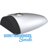 KWS Bodent�rpuffer 2092, 90 x 60 x 25mm, Aluminium silber eloxiert