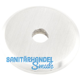 KWS St�tzrosette f. Holz/Glast�ren - � 40mm, silber eloxiert