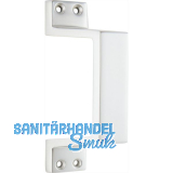 KWS Schiebetorgriff 5315 schr�g, 140 mm, Aluminium neusilber eloxiert