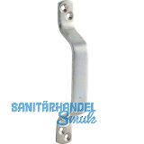 Schiebetorgriff gerade 168 mm, Stahl hell verzinkt