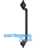 T�rgriff ANTIK - gerade, 250mm, � 12mm, Eisen verzinkt geschw�rzt