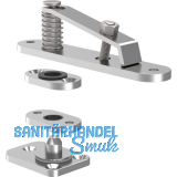 KWS Drehzapfenband 6205 Edelstahl matt