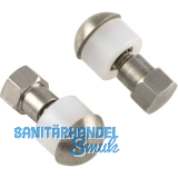 KWS Befestigungszubeh�r Glas P10 - paarweise, M6, f�r Modularsystem, Edelstahl