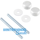 KWS Befestigungszubeh�r S1 - einseitig, M8 x 140, silber eloxiert