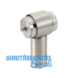 KWS Mittelst�tze RS - gerade, Rundrohr, f�r Au�en � 35mm, Edelstahl