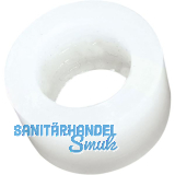 Distanzh�lse f�r Ganzglasbefestigung, 8/10 mm, Kunststoff transparent