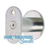 Handlauftr�ger flach, Wandabstand 50 - 65 mm, silber eloxiert