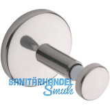 Handlauftr�ger zum Klemmen, modern, Wandabstand 75 mm, Stahl vernickelt