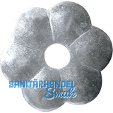 Zierrosette (Pfettenscheibe) � 80x4 mm, Bohr-� 17 mm, Stahl verzinkt (C)