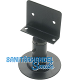 Trennwandst�tze Winkelauflage, Bodenabstand 60-80 mm, schwarz