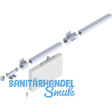 Schiebetorbeschlagset HELM 300 f�r Wandmontage, max. 200 kg, Stahl verzinkt