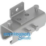 Kombinationsmuffe/Verbindungsmuffe HELM 303 f�r Wandmontage, Stahl verzinkt