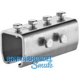 Verbindungsmuffe HELM 1303, Schraube M8 x 16 mm, Edelstahl