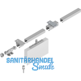 Schiebetorbeschlagset HELM 400 f�r Deckenmontage, max. 400 kg, Stahl verzinkt