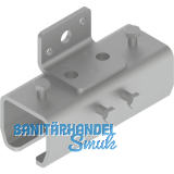 Kombinationsmuffe/Verbindungsmuffe HELM 403 f�r Wandmontage, Stahl verzinkt