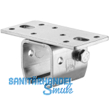 Deckenbefestigungsmuffe HELM 402, Edelstahl