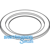 Rosette zu Bodenh�lse HAWA, Messing verchromt