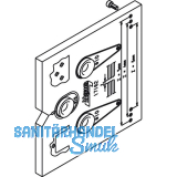 HAWA Toplock Bohrlehre f�r Schiebet�rschloss und Gegenkasten