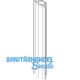 HAWA Dichtungsprofil Wandanschlussprofil L=2500 mm Gummi schwarz