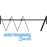 Dreht�rgarnitur HAWA-Variofold 80/H mit F�hrungsschiene