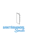 HAWA Junior 80/G Telescopic Abdeckkappe Trag-Glashalteprofil 10 mm anthrazitgrau