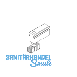 HAWA Junior 80/G Telescopic Bodenf�hrung Glas spielfrei f�r F�hrungsschiene