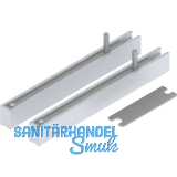 SOLIDO 100/HELM Tragprofil-Set ME minimale Einbauh�he 4-12 mm Aluminium