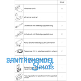 HAWA Junior 80/Z Telescopic 80/3 Teleskopbeschlag Holz 3-fl�gelig