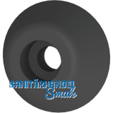 Gummipuffer, schwarz