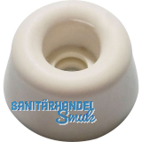 Gummipuffer � 20 mm, H�he 10 mm, Gummi cremewei�