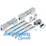 HELM GT-S 150 Beschlagset Glas 8-12,76 mm Einzugsd�mpfung 150kg silber eloxiert