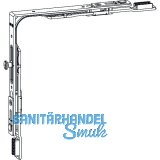 GU Eckumlenkung mit 1 Pilz-Zapfen, Stahl verzinkt silberf�rbig