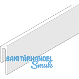 F�hrungsschiene HAWA Frontslide, auf Ma� geschnitten , silber eloxiert