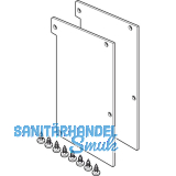 Abdeckungen stirnseitig HAWA-Frontslide f�r Wandbefestigung, ohne Distanz, Alu