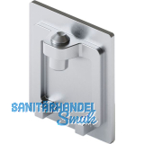 HAWA-Junior 80/100 Abdeckkappe f�r Laufschiene Stahl verchromt matt