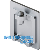 HAWA-Junior 80/100 Abdeckkappe f�r Laufschiene Stahl Edelstahl-Effekt