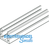 F�hrungsschiene Variofold 80/H ungebohrt, auf Ma�, silber eloxiert