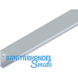 HELM GT-L Laufschiene Wandmontage auf Ma� Aluminium silber eloxiert