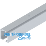 HELM 140 Laufschiene auf Ma� geschnitten silber eloxiert