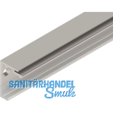 HELM GT-S 150 Laufschiene Wandmontage auf Ma� Edelstahl-Effekt