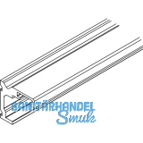 HAWA-Junior 40 Holz Winkelprofil Wandmontage auf Ma� T�rst�rke bis 42mm silber