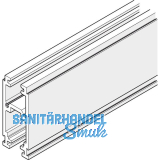 Laufschiene HAWA-Frontslide 60/A und 60/matic, auf Ma� geschnitten, silber elox.