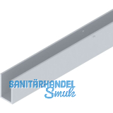 SOLIDO 100/HELM 140/GT-S 150 U-Blende auf Ma� L=6000 mm silber eloxiert