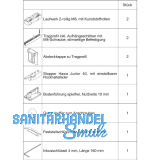 HAWA Junior 40/B Beschlagset Holz ohne Laufschiene