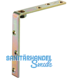 Tragwinkel HELM 194, Loch-� 4,8 mm, Stahl verzinkt, gelb