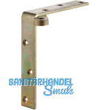 Tragwinkel HELM 197, links, Loch-� 4,8 mm, Stahl verzinkt, gelb