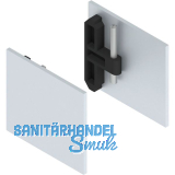 HELM GT-L Abdeckkappen-Set Aluminium silber eloxiert