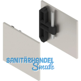 HELM GT-L Abdeckkappen-Set Aluminium Edelstahl-Effekt