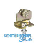 Rollapparat HELM 190 einpaarig, Stahl verzinkt, gelb